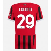 AC Milan Youssouf Fofana #29 Fußballbekleidung Heimtrikot Damen 2024-25 Kurzarm